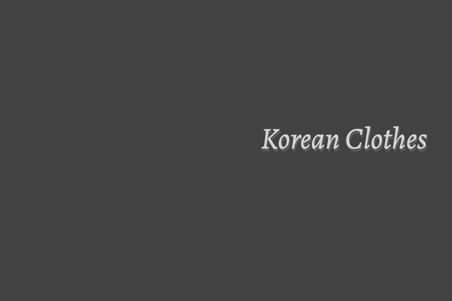 Korean Clothes