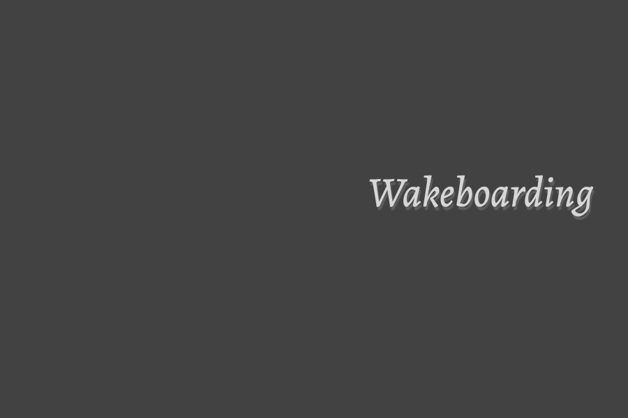 Wakeboarding